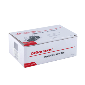 SUJETADOCUMENTOS 1 1/4 32MM OFFICE DEPOT SUJETADOCUMENTOS 1 1/4 32MM OFFICE DEPOT