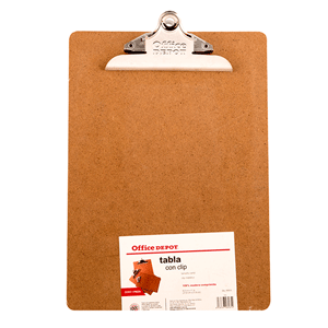 TABLA DE MADERA CON CLIP T/CARTA OFFICE DEPOT TABLA DE MADERA CON CLIP T/CARTA OFFICE DEPOT