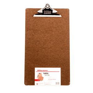 TABLA DE MADERA C/CLIP T/OFICIO OFFICE DEPOT TABLA DE MADERA C/CLIP T/OFICIO OFFICE DEPOT