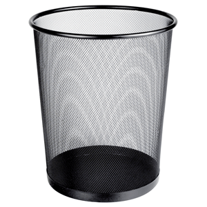 BOTE DE BASURA COLOR NEGRO METRO MESH BOTE DE BASURA COLOR NEGRO METRO MESH