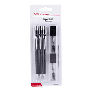 JGO 3 PORTAMINAS Y 2 REPUESTO OFFICE DEPOT JGO 3 PORTAMINAS Y 2 REPUESTO OFFICE DEPOT