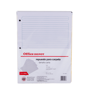 REPUESTO DE HOJAS T/CARTA 100 HJS RAYA OD VALUE REPUESTO DE HOJAS T/CARTA 100 HJS RAYA OD VALUE