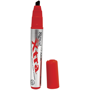 MARCADOR SIGNAL XTRA PERMANENTE ROJO CAJA C/12 MARCADOR SIGNAL XTRA PERMANENTE ROJO CAJA C/12