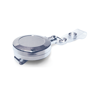BROCHE RETRACTIL COLOR PLATA OFFICE DEPOT C/10 BROCHE RETRACTIL COLOR PLATA OFFICE DEPOT C/10