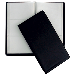 TARJETERO ECONOMICO NEGRO 72 TARJETAS TARJETERO ECONOMICO NEGRO 72 TARJETAS