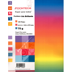 PAPEL IRIS BRILLANTE 75 GGRAMOS 100 HOJAS PAPEL IRIS BRILLANTE 75 GGRAMOS 100 HOJAS