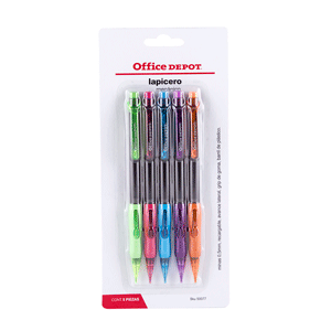 PORTAMINAS SHINY.5MM B/5 PZS(VARIOS COLORES) PORTAMINAS SHINY.5MM B/5 PZS(VARIOS COLORES)