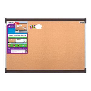 TABLERO DE CORCHO ELEGANCE 60 X 90 TABLERO DE CORCHO ELEGANCE 60 X 90