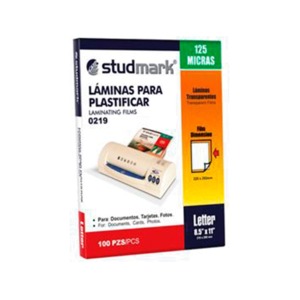 LAMINAS CARTA PARA ENGARGOLAR STUDMARK 228 X 292MM LAMINAS CARTA PARA ENGARGOLAR STUDMARK 228 X 292MM