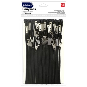 CORDON CON CLIP DE METAL NG P-CREDENCIAL (12 CORDON CON CLIP DE METAL NG P-CREDENCIAL (12