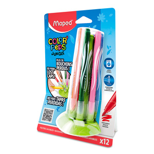 ROTULADORES COLOR'PEPS JUNGLE INNO X12 ROTULADORES COLOR'PEPS JUNGLE INNO X12