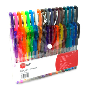 BOLÍGRAFO BARRIL TGEL, PTO MEDIANO 1.0MM , DIFERENTE TIPO DE TINTAS, BRILLO, METÁLICA, NEON, 36PZ BOLÍGRAFO BARRIL TGEL, PTO MEDIANO 1.0MM , DIFERENTE TIPO DE TINTAS, BRILLO, METÁLICA, NEON, 36PZ