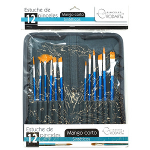 PINCELES SINTETICOS ESTUCHE PQ/12 PINCELES SINTETICOS ESTUCHE PQ/12
