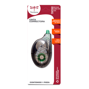 CINTA CORRECTORA TOMBOW 4MM X 10 MTS B/1 CINTA CORRECTORA TOMBOW 4MM X 10 MTS B/1