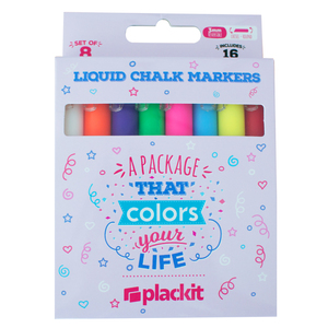 MARCADORES TIZA LIQUIDA PLACKIT PUNTO FINO MARCADORES TIZA LIQUIDA PLACKIT PUNTO FINO