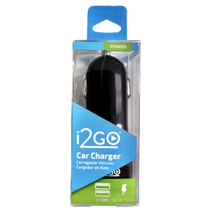 CARGADOR DOBLE I2GO (COLORES SURTIDOS) CARGADOR DOBLE I2GO (COLORES SURTIDOS)