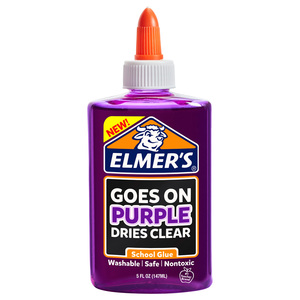 GOMA ELMERS MORADA SEÑALA Y DESAPARECE 5OZ GOMA ELMERS MORADA SEÑALA Y DESAPARECE 5OZ