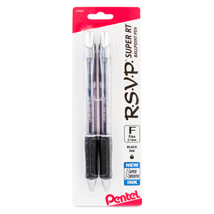 BOLIGRAFO DE ACEITE PENTEL NEGRO 0.7MM 2U BOLIGRAFO DE ACEITE PENTEL NEGRO 0.7MM 2U