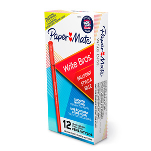 BOLIGRAFO PAPER MATE ROJO 1.0MM 12U BOLIGRAFO PAPER MATE ROJO 1.0MM 12U