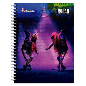 CUADERNO ESPIRAL ARIMANY URBAN CUADROS 100H (PASTA CUADERNO ESPIRAL ARIMANY URBAN CUADROS 100H (PASTA