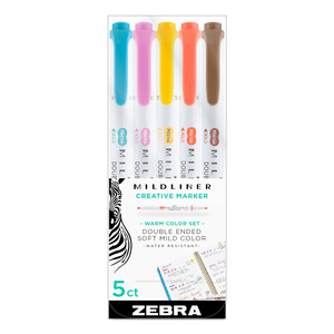MARCADOR MILDLINER DOBLE PUNTA LETTERING 5U MARCADOR MILDLINER DOBLE PUNTA LETTERING 5U