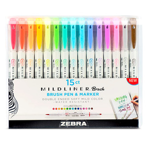 MARCADOR MILDLINER DOBLE PUNTA LETTERING 15U MARCADOR MILDLINER DOBLE PUNTA LETTERING 15U