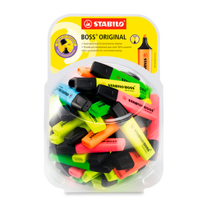 RESALTADOR STABILO BOSS NEON UNIDAD RESALTADOR STABILO BOSS NEON UNIDAD