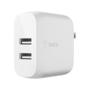ADAPTADOR DE CARGA BELKIN 24 WATTS 4.8A USB-BLANCO ADAPTADOR DE CARGA BELKIN 24 WATTS 4.8A USB-BLANCO