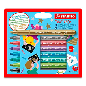 MARCADOR STABILO DECO METALICO 8U MARCADOR STABILO DECO METALICO 8U