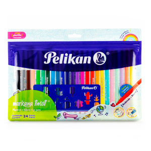 MARCADORES PELIKAN MARKANA TWIST 24U (COLORES MARCADORES PELIKAN MARKANA TWIST 24U (COLORES