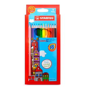 LÁPICES DE COLOR STABILO HEXAGONAL 12U LÁPICES DE COLOR STABILO HEXAGONAL 12U