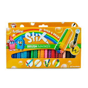 MARCADOR ARTLINE STIX 20U (PUNTA PINCEL) MARCADOR ARTLINE STIX 20U (PUNTA PINCEL)