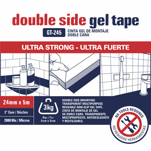 CINTA DOBLE CONTACTO STUDMARK (GEL) 1P (24MM X CINTA DOBLE CONTACTO STUDMARK (GEL) 1P (24MM X