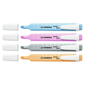 RESALTADORES STABILO SWING COOL PASTEL 4U RESALTADORES STABILO SWING COOL PASTEL 4U