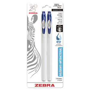 BOLIGRAFO ZEBRA J-ROLLER AZUL 2U (PUNTO MEDIANO BOLIGRAFO ZEBRA J-ROLLER AZUL 2U (PUNTO MEDIANO
