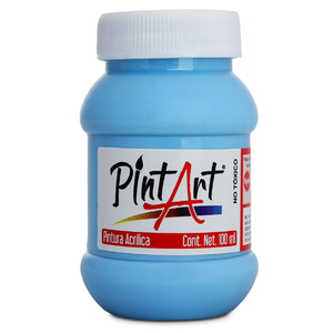 PINTURA ACRILICA BASE AGUA 408 AZUL PASTEL BOTE PINTURA ACRILICA BASE AGUA 408 AZUL PASTEL BOTE