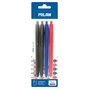 BOLIGRAFO MILAN P1 TOUCH 4U (CONTIENE: 2 AZULES, 1 BOLIGRAFO MILAN P1 TOUCH 4U (CONTIENE: 2 AZULES, 1
