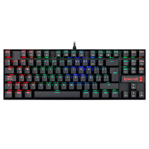 TECLADO REDRAGON KUMARA NEGRO MECANICO TECLADO REDRAGON KUMARA NEGRO MECANICO